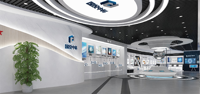 企業(yè)展廳設計為領(lǐng)導視察指導工作提供了有利